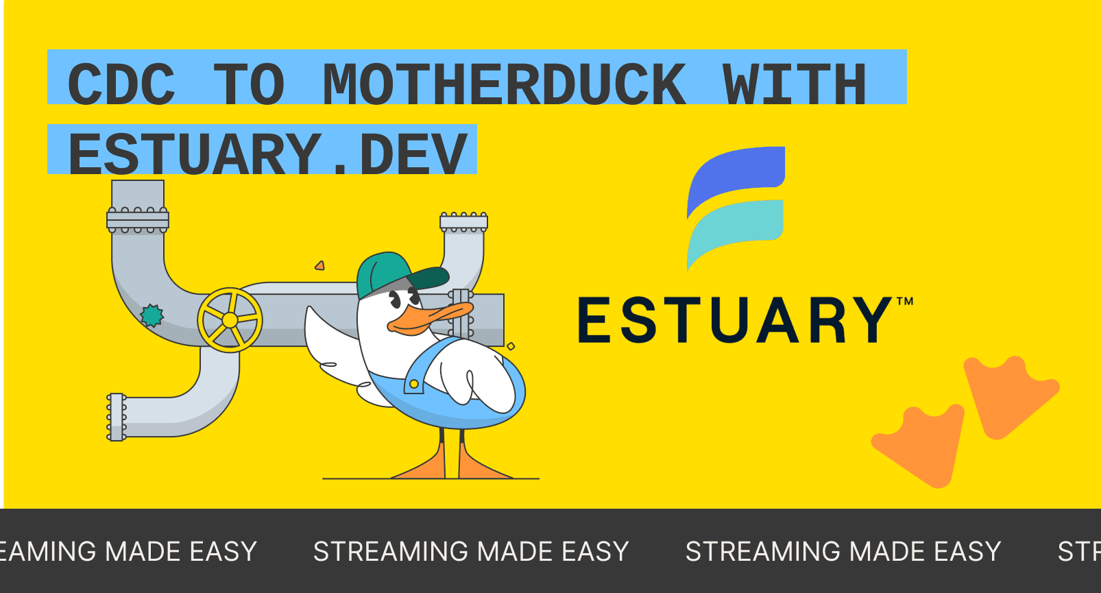 Streaming Oracle to MotherDuck with Estuary