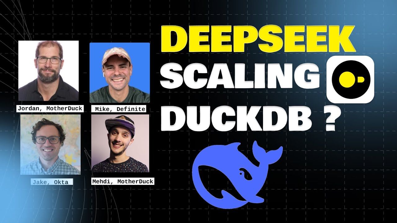 Scaling DuckDB to TBs and PBs with Smallpond, MotherDuck and homegrown solutions