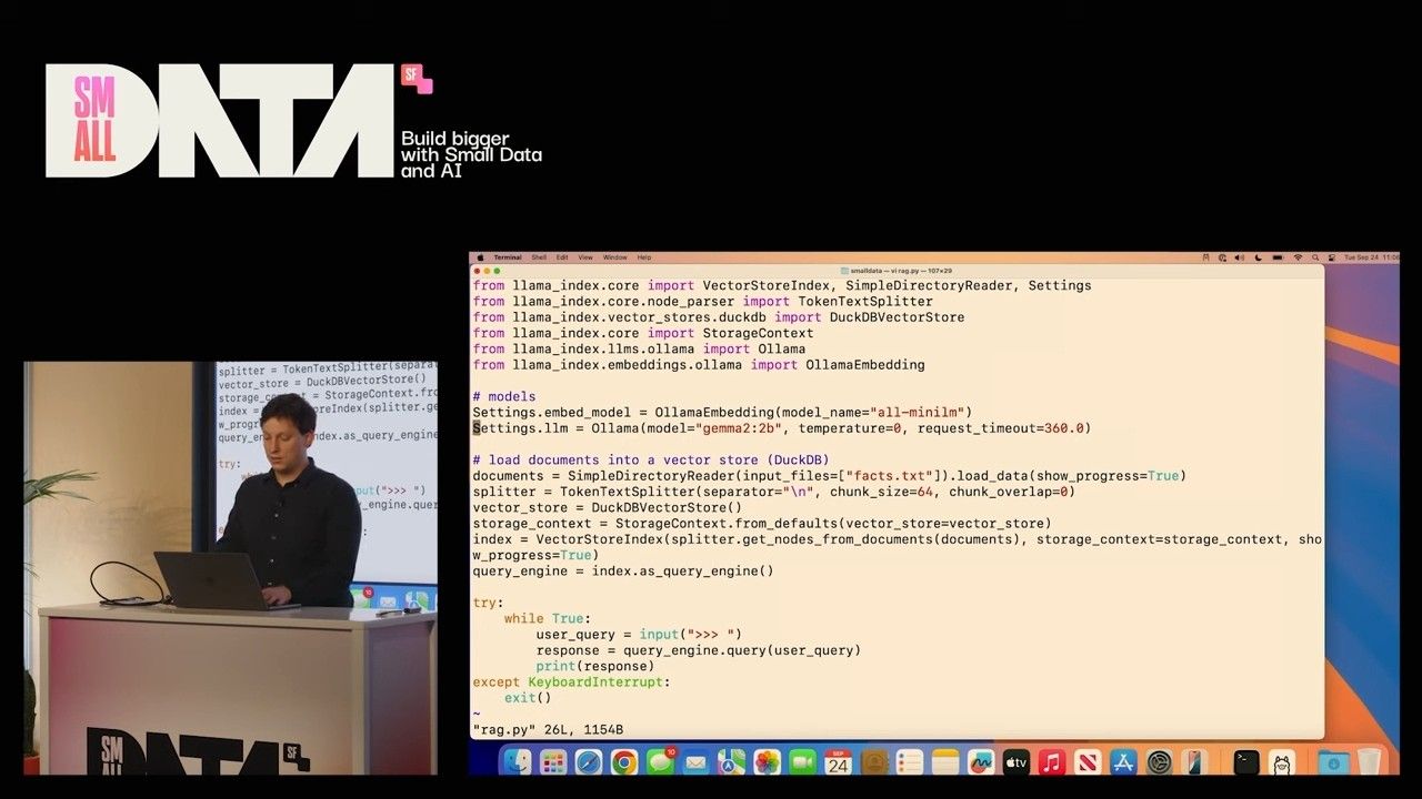 Build Bigger With Small Ai: Running Small Models Locally | MotherDuck