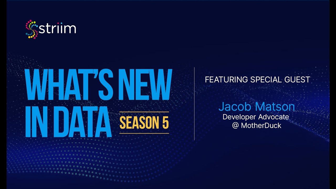 What's New in Data: Small Data, Big Impact | MotherDuck
