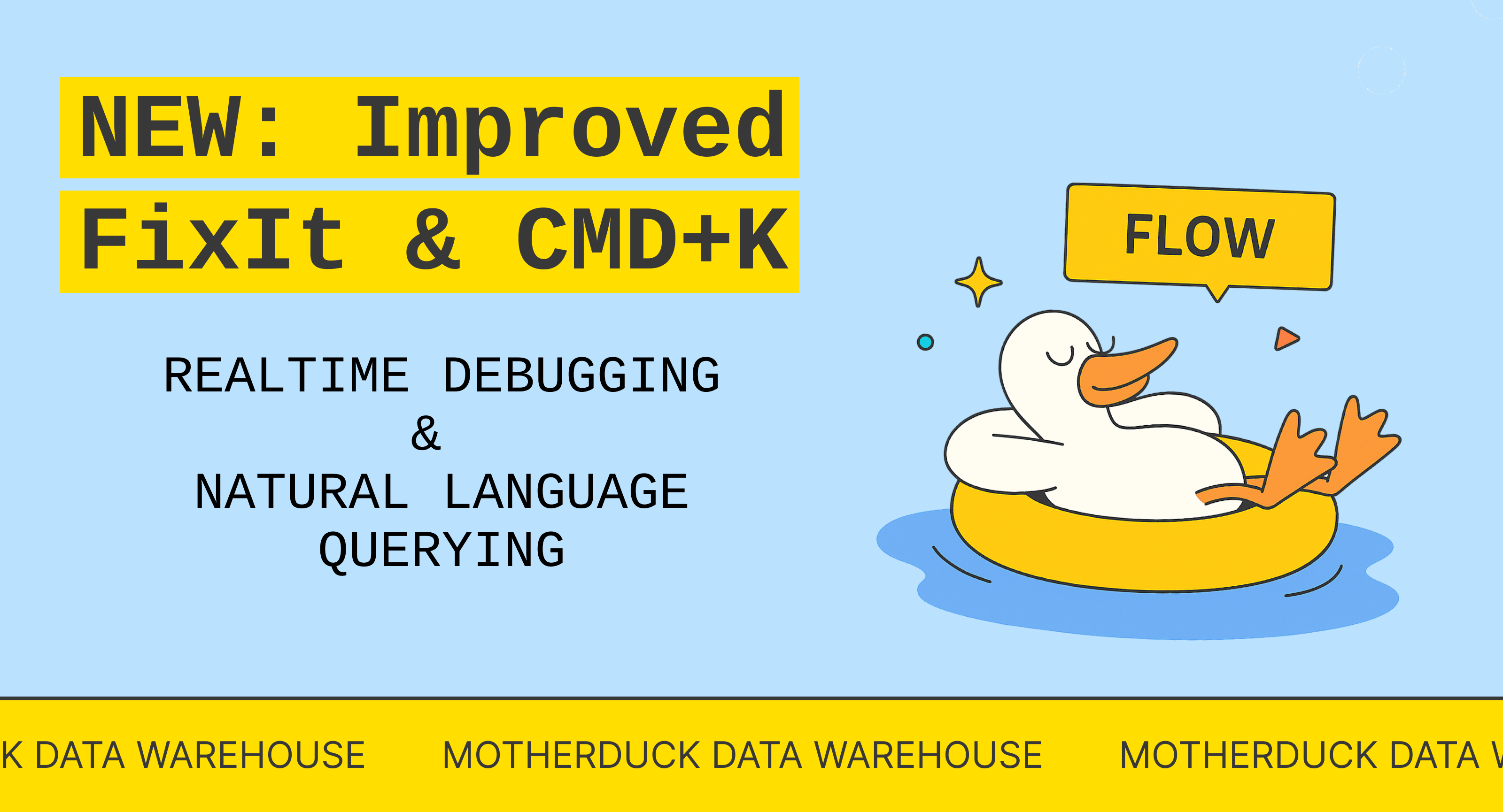 New: Enhanced FixIt & Inline SQL Editor