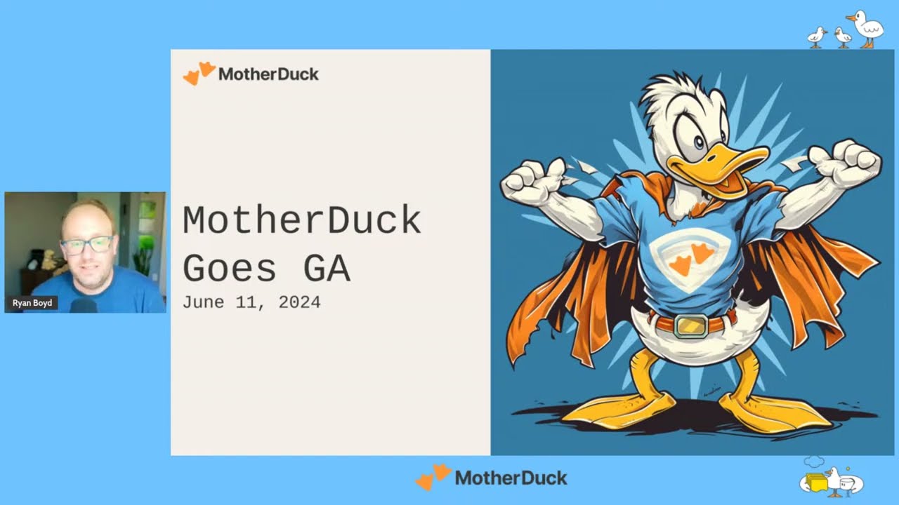 Getting Started with MotherDuck Webinar | MotherDuck